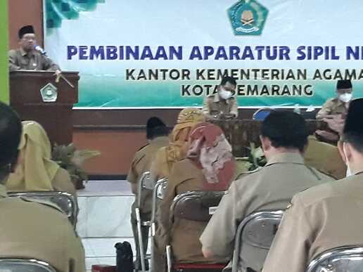 H. Muhdi: Percepat Reformasi Layanan Publik Di Kemenag Kota Semarang