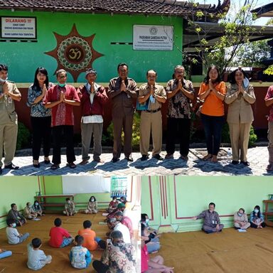 Monitoring Awal Bantuan Operasional Pasraman Ganesha Putra