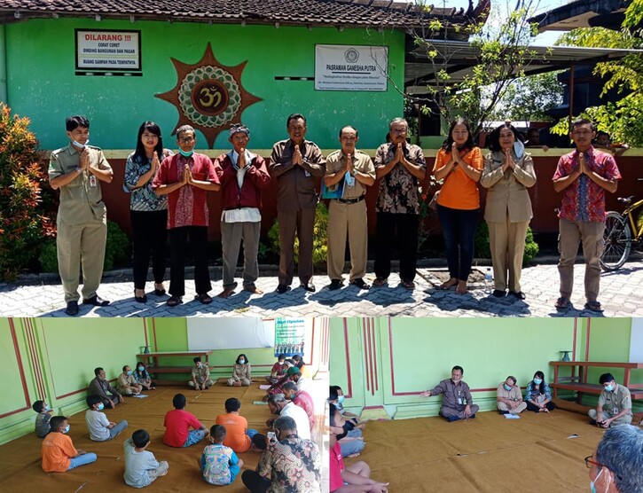Monitoring Awal Bantuan Operasional Pasraman Ganesha Putra