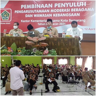 Pembinaan Moderasi Beragama Kepada Penyuluh Agama Islam Se Kota Semarang