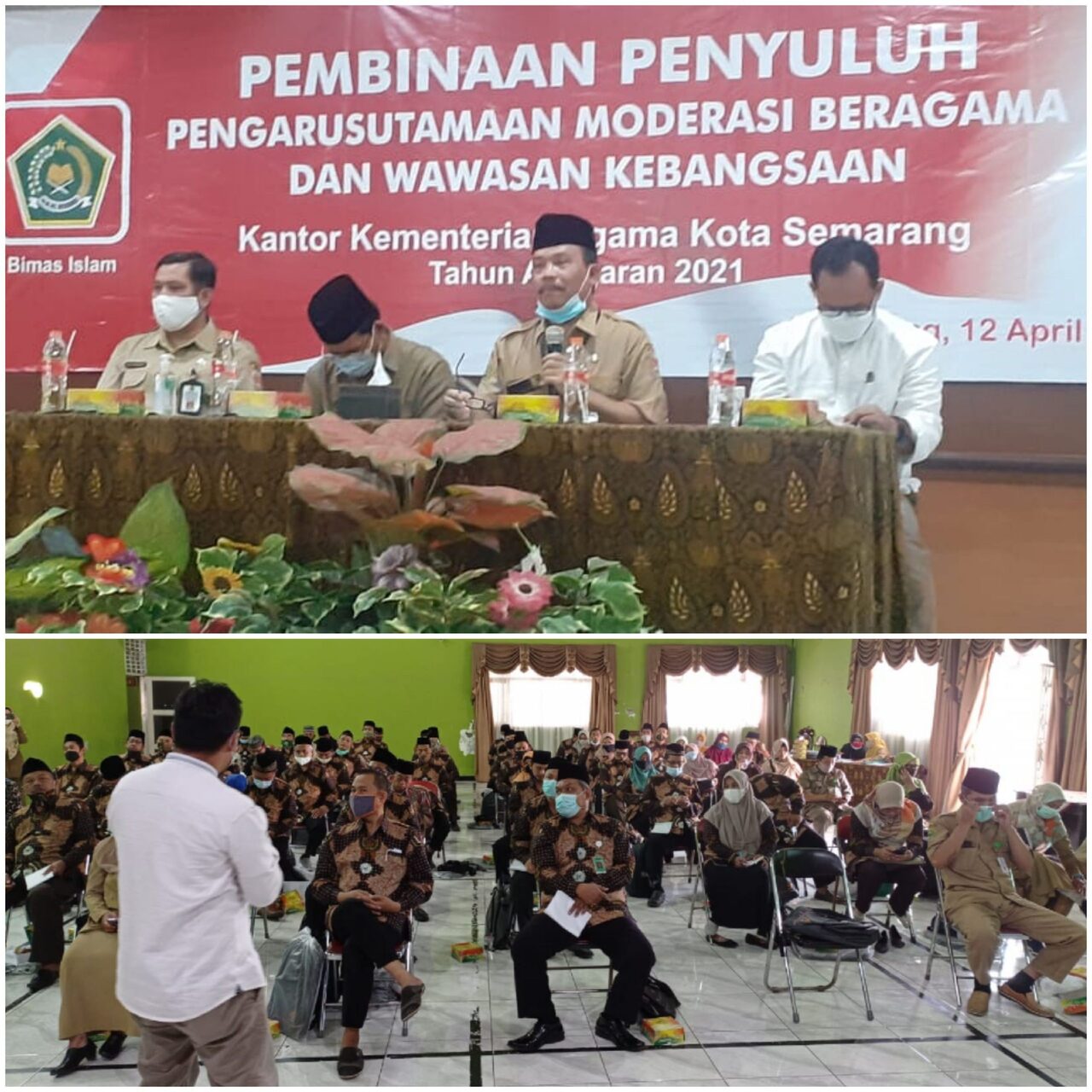 Pembinaan Moderasi Beragama Kepada Penyuluh Agama Islam Se Kota Semarang