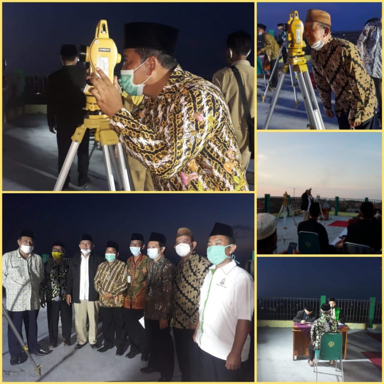 Tim Hisab Rukyat Kankemenag  Kab.Pekalongan Ikut Kegiatan Rukyatul Hilal Awal Ramadhan 1442 H.