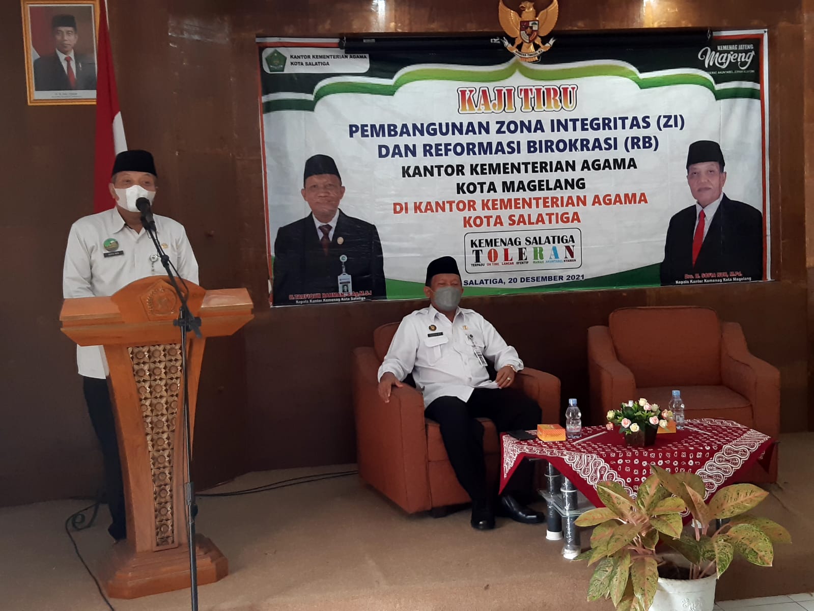 Kankemenag Kota Magelang Kaji Tiru PMPZI Di Kankemenag Kota Salatiga