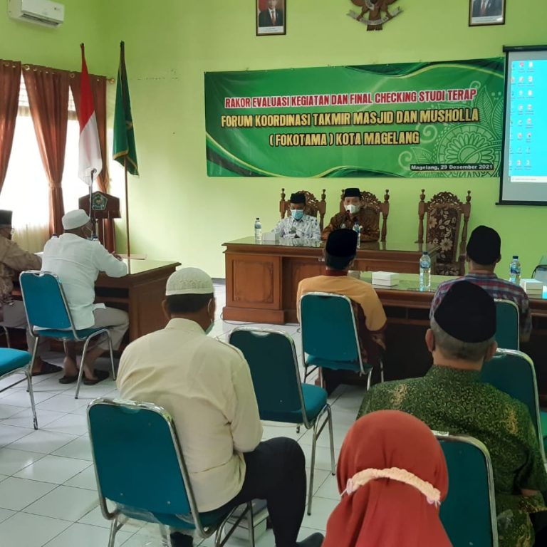 Fokotama Gelar Rakor Dan Evaluasi Untuk Tingkatkan Kinerja Serta Sinergitas Dengan Kankemenag Kota Magelang