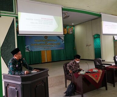 Bimtek Supervisi Madrasah dan Sosialisasi KMA 624 Tahun 2021 di Kabupaten Brebes