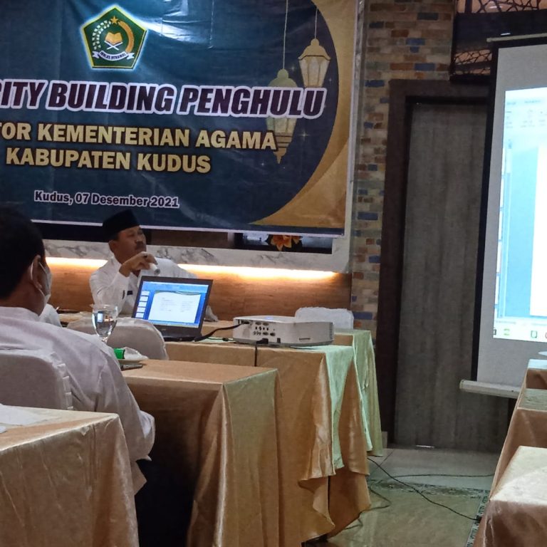 Kemenag Kudus Gelar Peningkatan Capacity Building Penghulu