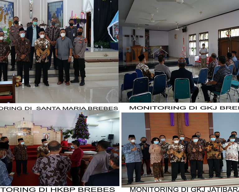 Gereja-Geraja di Brebes Berkomitmen Meniadakan Ibadah dan Perayaan Natal Secara Masif