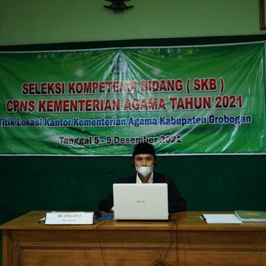 7 Orang Ikuti Tes SKB di Kemenag Grobogan