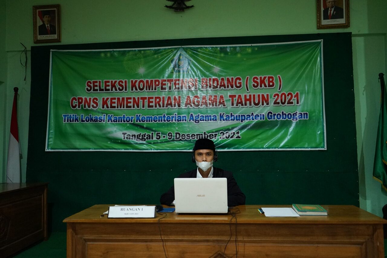7 Orang Ikuti Tes SKB di Kemenag Grobogan