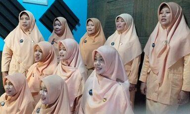 Gondol Juara 2 Hafalan Juz Amma, DWP MTs Negeri 1 Banjarnegara Bikin Bangga