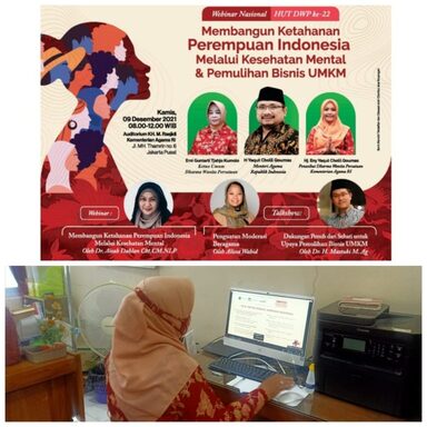 Kemenag RI gelar Webinar HUT DWP ke-22