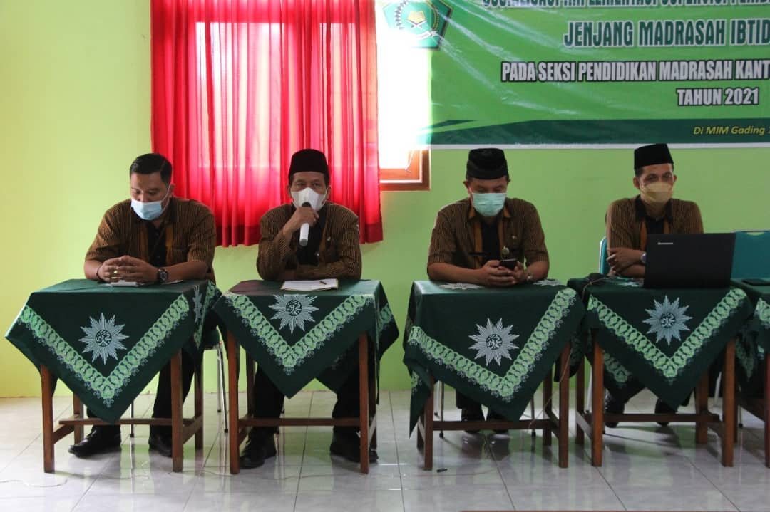 Kemenag Klaten Gelar Sosialisasi Implementasi Pembelajaran Pada Madrasah Jenjang MI