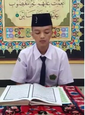 Yusuf, Pemilik Suara Merdu Sang Juara MTQ SMAIT Edufair