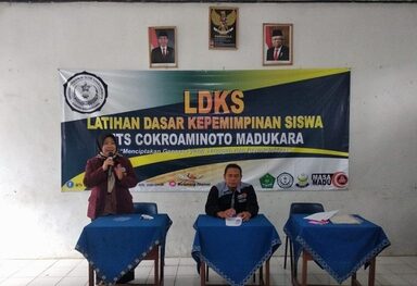 35 Siswa MTs Cokroaminoto Madukara Ikuti Latihan Dasar Kepemimpinan Siswa