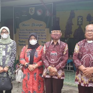Kantor Wilayah Kementerian Agama Provinsi Jawa Tengah melalui Subbag Ortala dan KUB melakukan monitoring, Kamis (9/12) di Sekretariatan FKUB Wonogiri