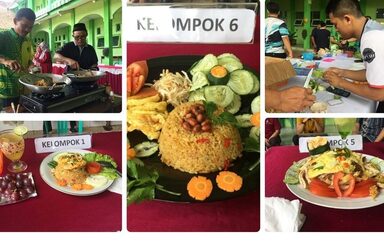 Nasgor Bapak-Bapak MAN 1 Banjarnegara, Meriahkan Peringatan HAB Kemenag