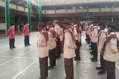 Siap Jadi Penegak Laksana, 24 Anggota Pramuka Gajah Mada Srikandi Ikuti Pengembaraan