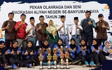 MAN 1 Banjarnegara, Selesaikan POSMAN dengan Lima Juara
