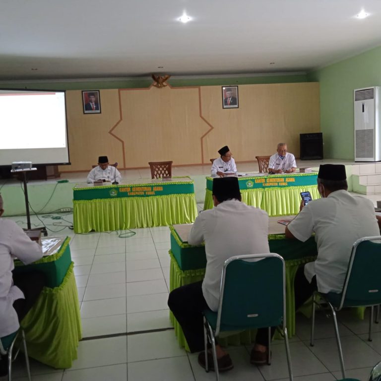 Kemenag Kudus Gelar Rakor Persiapan HAB Ke 76