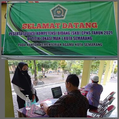 37 Peserta CPNS Kemenag Ikuti SKB di MAN 1 Kota Semarang
