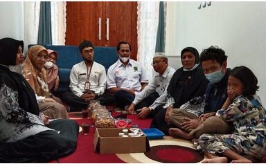 Sinergitas KKMI Banjarnegara Peduli Korban Longsor Siswa MIM Pagentan
