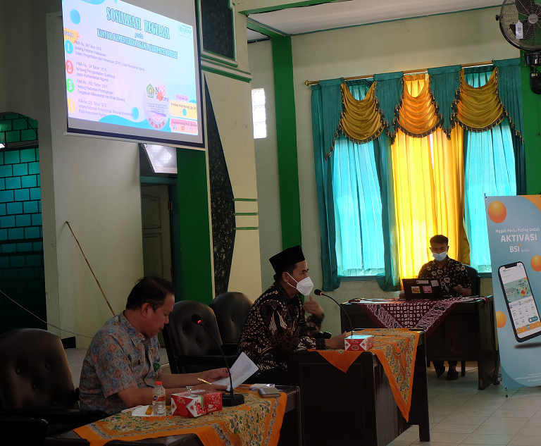 Sosialisasi Regulasi Gratifikasi, Layanan Aduan, Whistleblolwing System dan  Pencegahan Tindak Pidana Korupsi