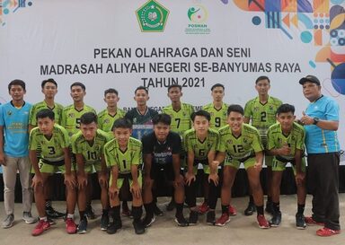 Voli MAN 2 Banjarnegara Kembali Kawinkan Gelar POSMAN 2021