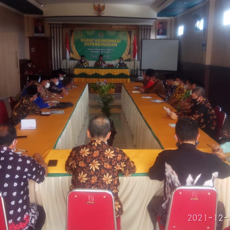 Bimas Islam Gelar Rakor Kepenghuluan