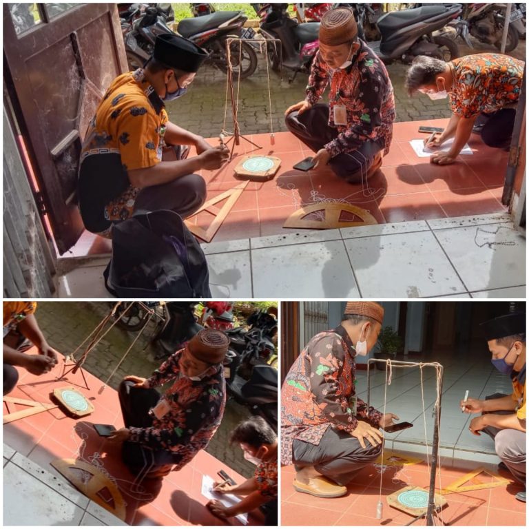 Kalibrasi Arah Kiblat di Musholla Lingkungan Kantor Pemda Kab. Pekalongan