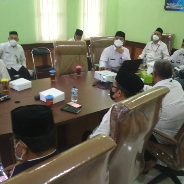 Kakankemenag Kab. Pekalongan Rakor Galang Dana Peduli Bencana Semeru.