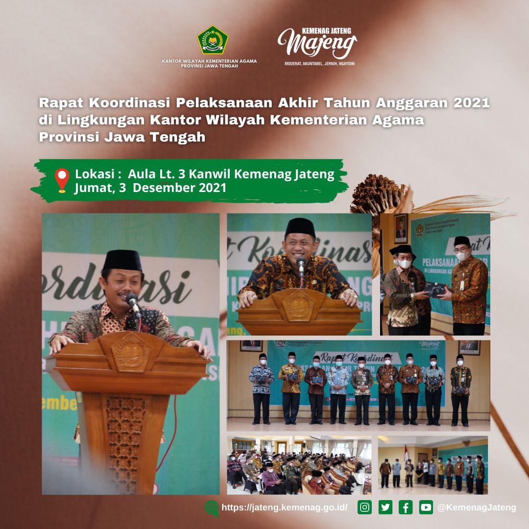 Rapat Koordinasi Pelaksanaan Akhir Tahun Anggaran 2021