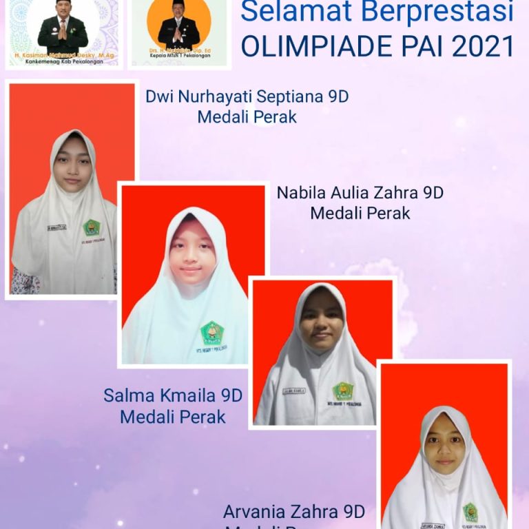 Raih Prestasi Pada Olimpiade PAI 2021
