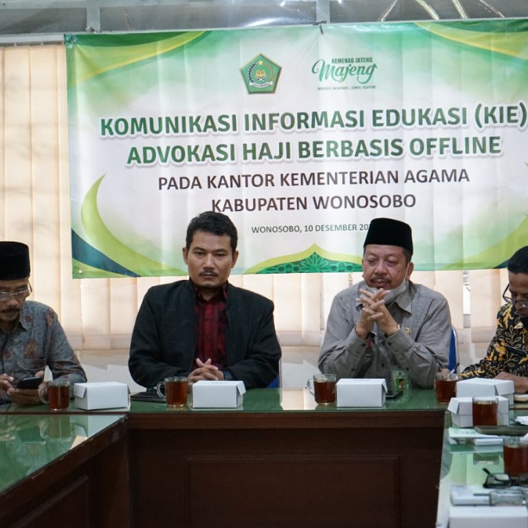Sosialisasi Advokasi Haji Kemenag Wonosobo