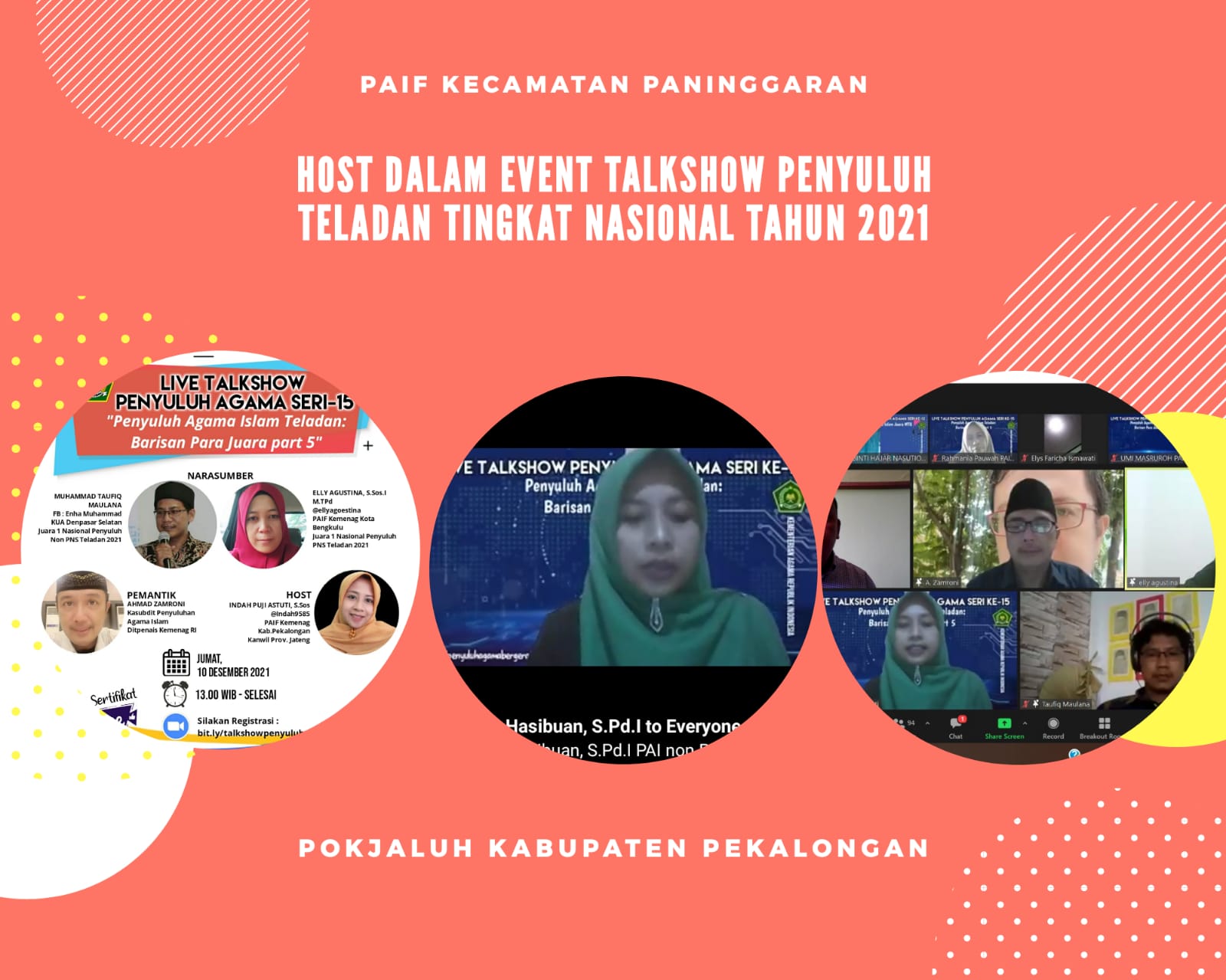 Event Live Talkshow Penyuluh Teladan Tingkat Nasional Tahun 2021