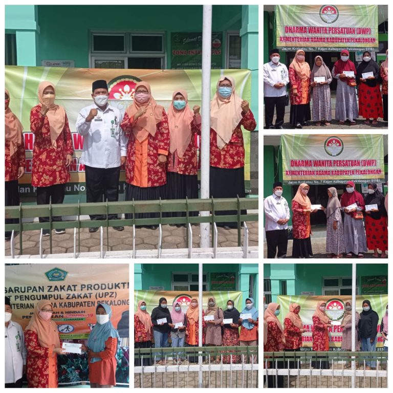 Partisipasi DWP Kankemenag Kab. Pekalongan Dalam Pentasyarufan Zakat Produktif