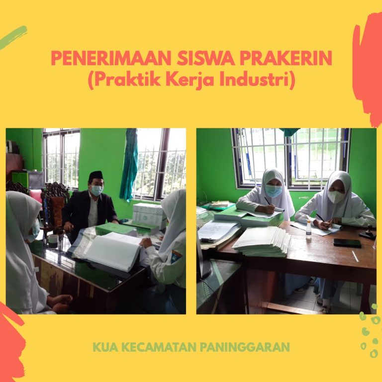 KUA Terima Siswa Praktin