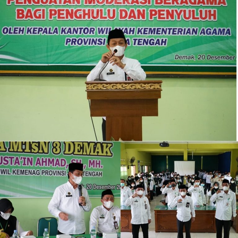 Musta’in Ahmad : Pegawai Kemenag Harus Paham Moderasi beragama