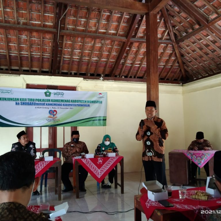 Kaji Tiru, Pokjaluh Wonosobo Sambangi SHOBARUmmat Pokjaluh Purworejo