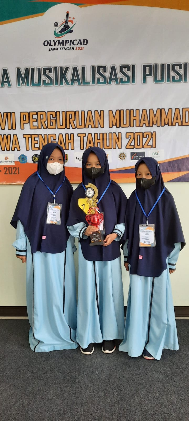Tim Musikalisasi Puisi MIM Kauman Juara 3 OLYMPICAD VII Jateng