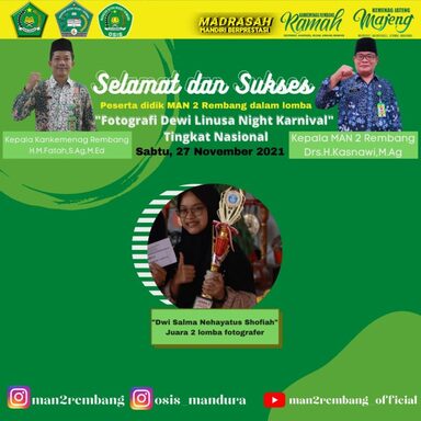 Jago Fotrografi, Siswi Ini Raih Prestasi