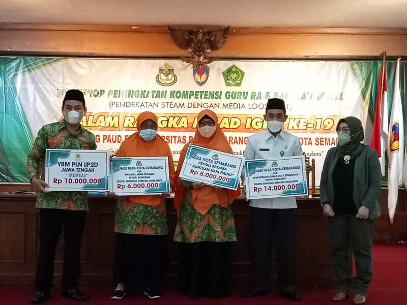 IGRA Kota Semarang Peduli Semeru dan Guru Disabilitas