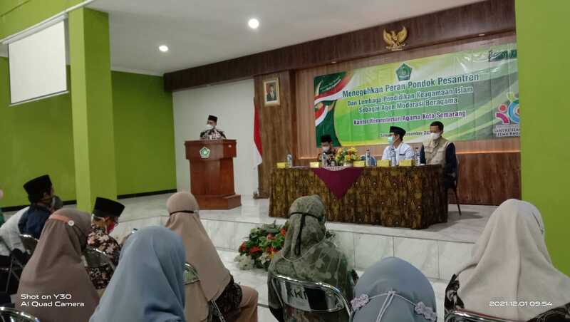 Teguhkan Peran Ponpes sebagai Agen Moderasi Beragama