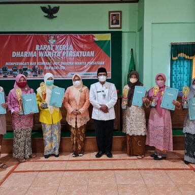 DWP Kemenag Kabupaten Grobogan Melaksanakan Rapat Kerja  Agenda Program Kerja Tahun 2022