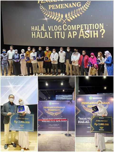 Dyah Ayu Juarai Halal Vlog Competition 2021