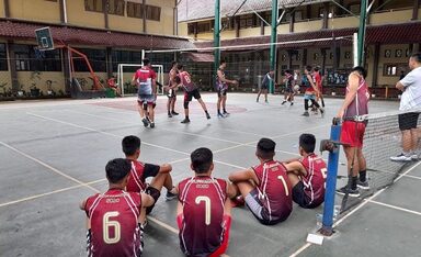 Jelang POSMAN, Voli Putra MAN 2 Banjarnegara Gelar Uji Coba