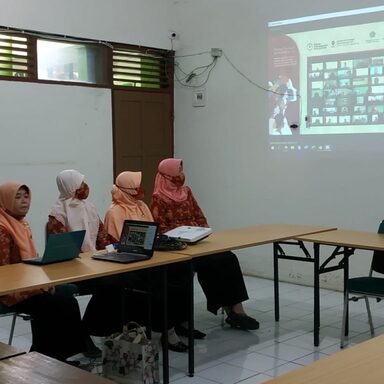 Pengurus DWP Kemenag Rembang Ikuti Webinar HUT DWP ke-22