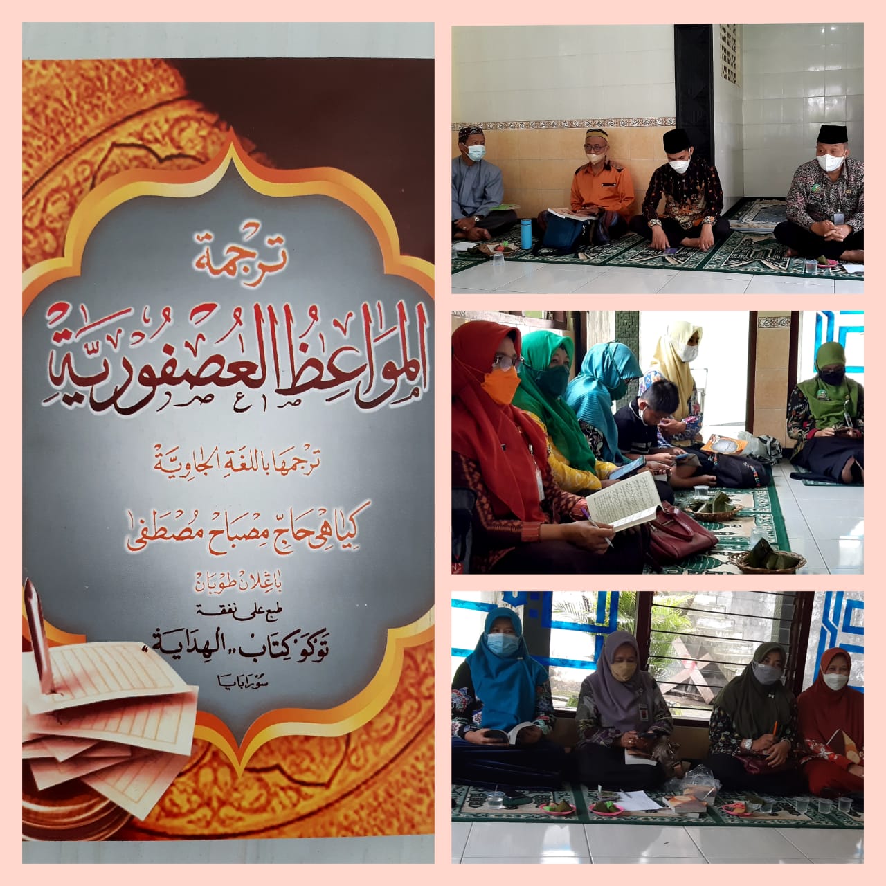 Pokjaluh Rutinkan Ngaji Kitab Al-Mawaidh Al-‘Ushfuriyyah Setiap Rabu Kliwon