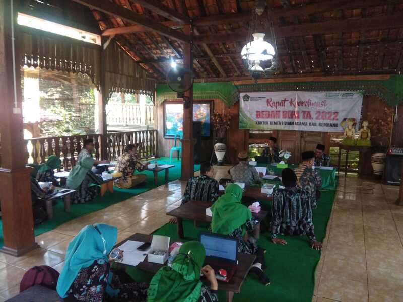 Raker Bedah Anggaran, Kakankemenag Fokuskan Pesan Ini