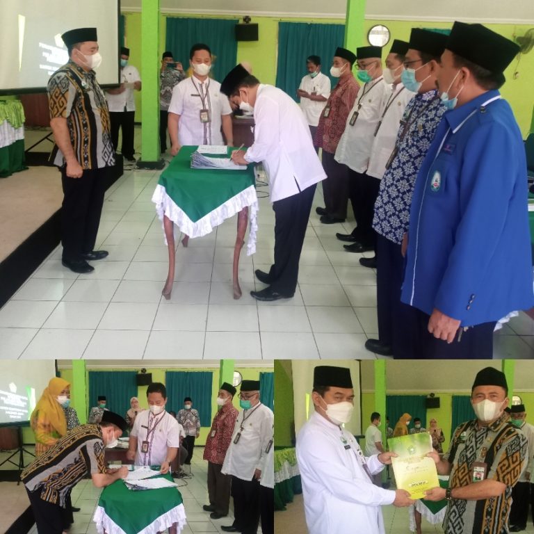 Kemenag Demak Laksanakan Penandatanganan Perkin guna Wujudkan  Manajemen yang Baik