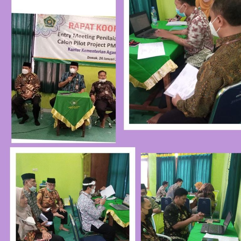 Kemenag Demak Ikuti Penilaian Pendahuluan PMPZI